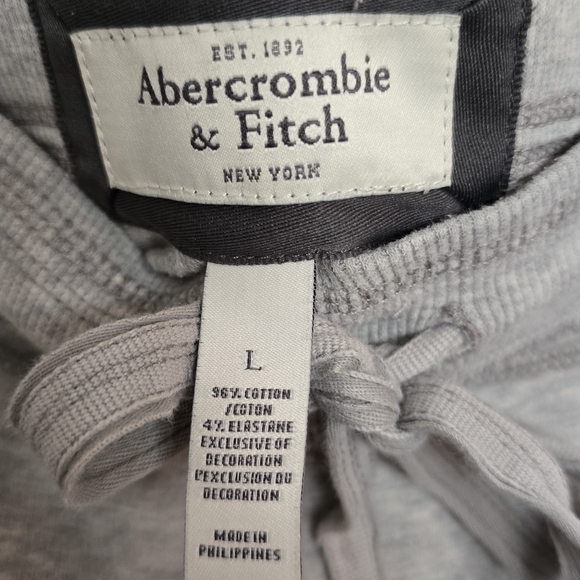 Abercrombie & Fitch Light Gray Hoodie - Picture 3 of 3